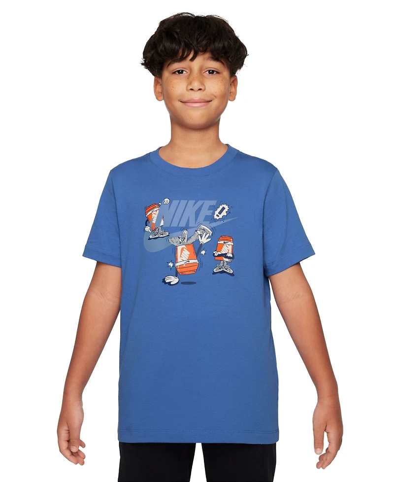 Nike Big Boys Sportswear Graphic Cotton T-Shirt
