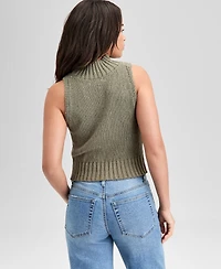 And Now This Women's Mock-Neck Sleeveless Sweater Top, Exclusively at Macy's