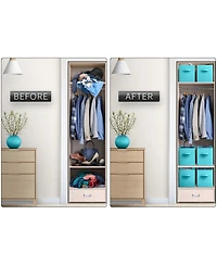 Sorbus 13 Inch Foldable Fabric Storage Cube Bin with Handles- for Organizing Home, Shelves, Nursery, Playroom