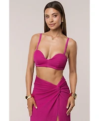 Jluxlabel Women's Deidra Draped Skirt Set