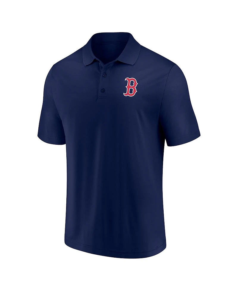 Fanatics Men's Navy Boston Red Sox Primary Logo Polo Shirt