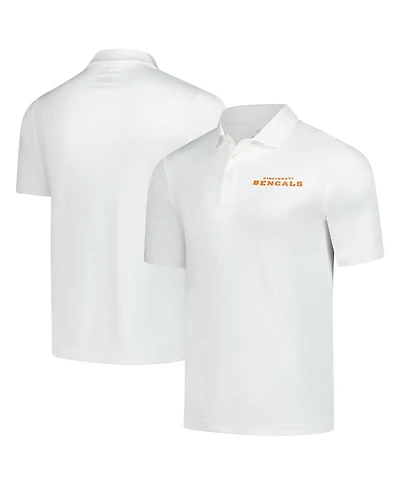 Fanatics Men's White Cincinnati Bengals Polo Shirt