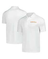Fanatics Men's White Cincinnati Bengals Polo Shirt