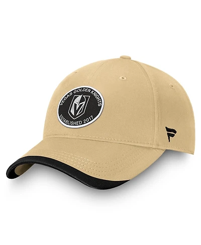 Fanatics Men's Tan Vegas Golden Knights Fundament Adjustable Hat