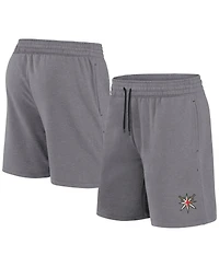 Fanatics Men's Heather Gray Vegas Golden Knights Humble Training Shorts
