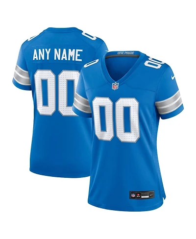 Nike Women's Blue Detroit Lions Custom Game Jersey