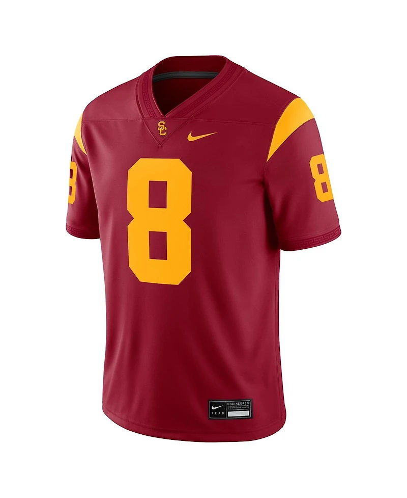 Nike Men's Amon-Ra St. Brown Cardinal Usc Trojans Player Game Jersey