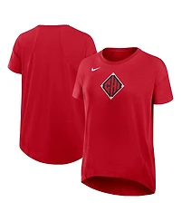 Nike Women's Red Chicago White Sox 2025 City Connect Flowy Fashion Tri-Blend Performance T-Shirt