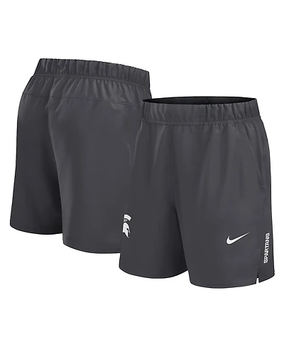 Nike Men's Charcoal Michigan State Spartans Primetime Woven Victory Performance Shorts