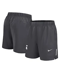 Nike Men's Charcoal Michigan State Spartans Primetime Woven Victory Performance Shorts