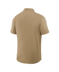 Nike Men's Tan Oregon Ducks Primetime Victory Primary Logo Performance Polo Shirt
