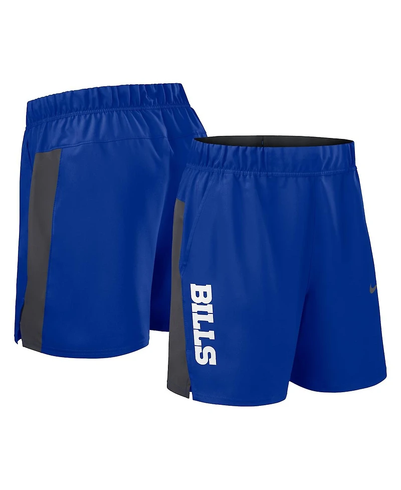 Nike Men's Royal Buffalo Bills Woven Victory Performance Shorts