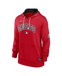 Nike Women's Red Chicago White Sox 2025 City Connect Authentic Collection Performance Pullover Hoodie