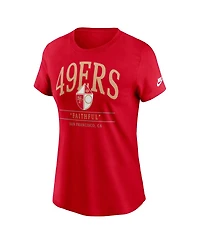 Nike Women's Scarlet San Francisco 49ers Hometown Local Pack T-Shirt