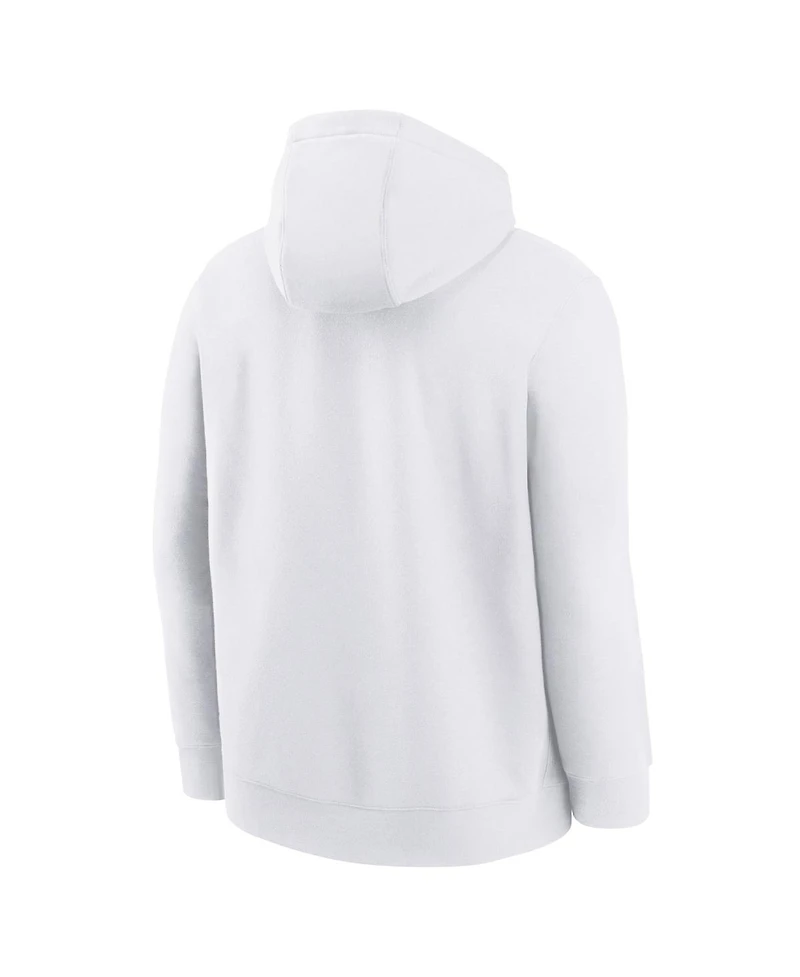 Nike Big Boys and Girls White Wnba Logo Essential Team Pullover Hoodie