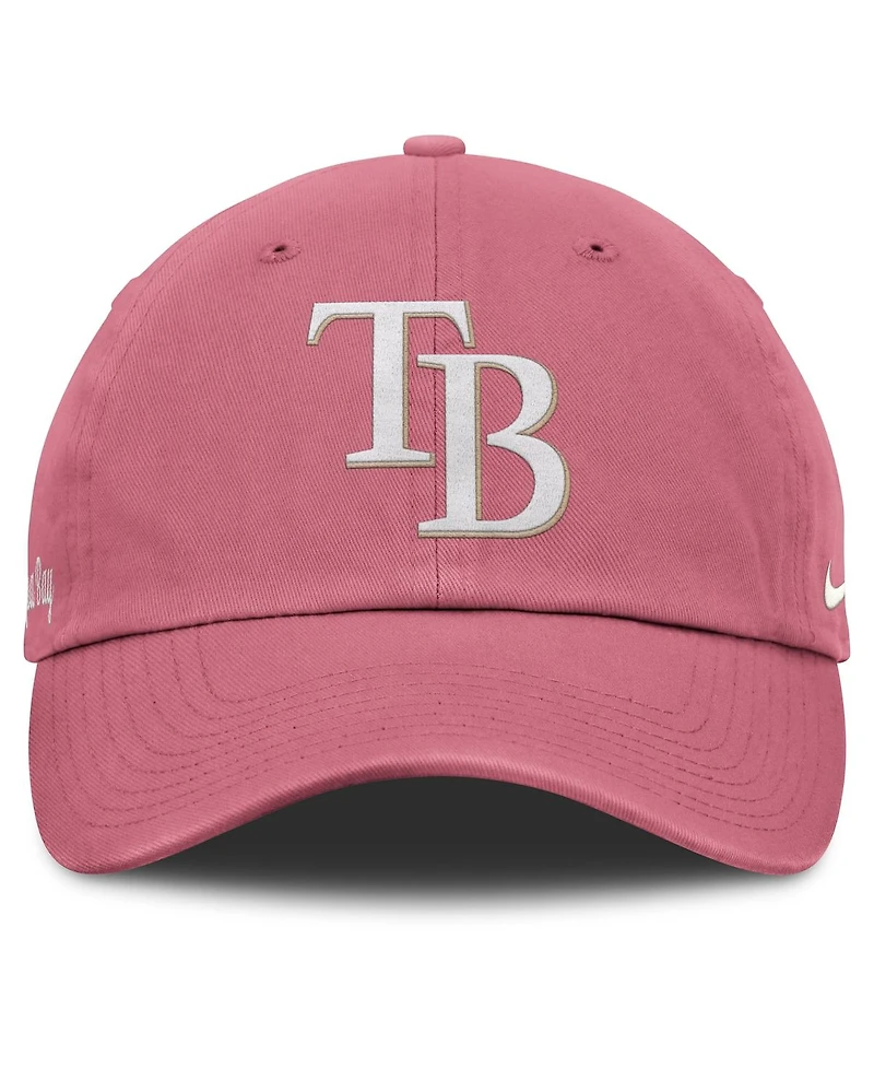 Nike Men's and Women's Pink Tampa Bay Rays Club Adjustable Hat