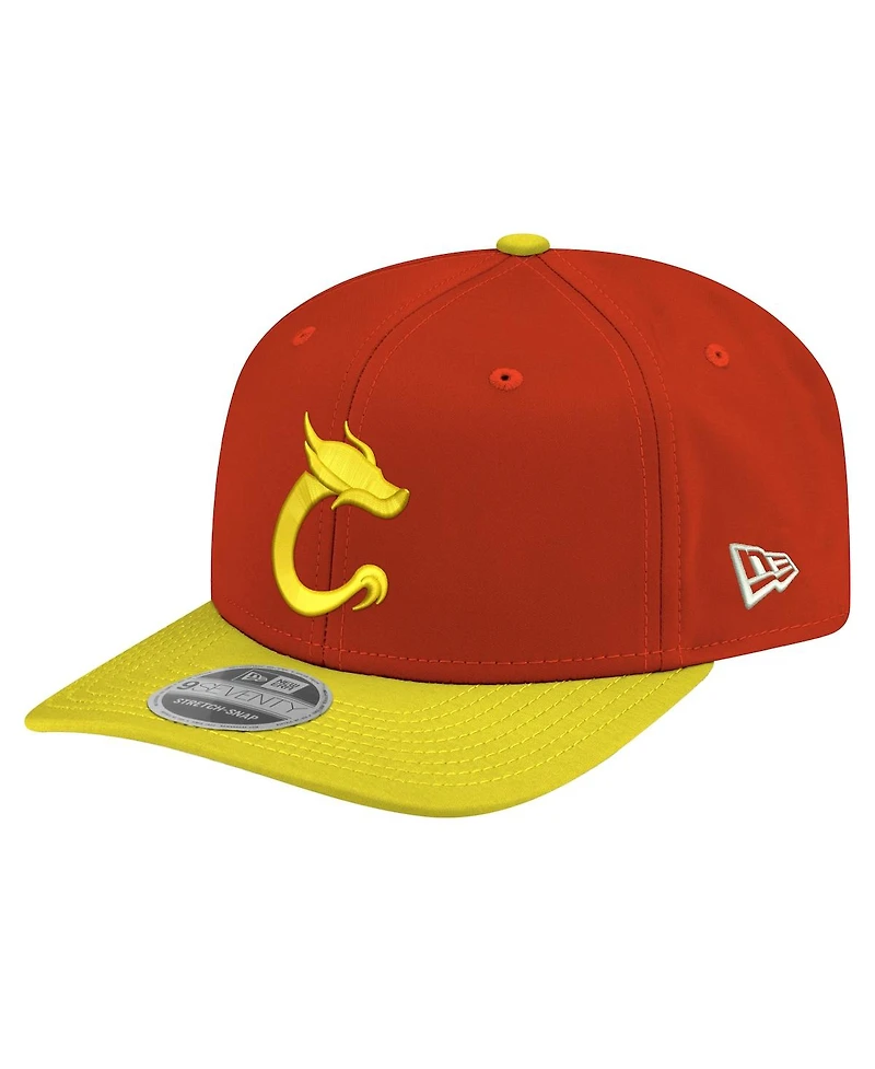 New Era Men's Red China Baseball 2026 World Baseball Classic 9SEVENTY Stretch-Snap Hat
