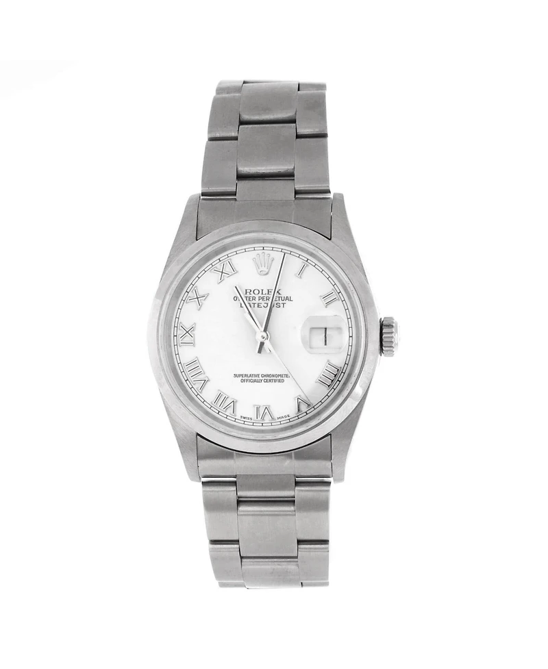 Pre-Owned Rolex Oyster Perpetual Datejust Automatic Watch in Stainless Steel 36mm