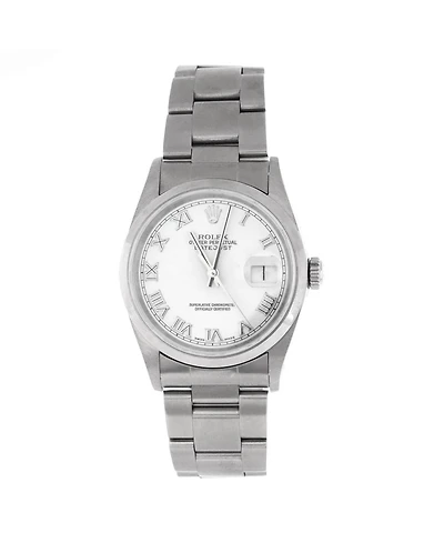 Pre-Owned Rolex Oyster Perpetual Datejust Automatic Watch in Stainless Steel 36mm