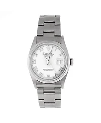 Pre-Owned Rolex Oyster Perpetual Datejust Automatic Watch in Stainless Steel 36mm
