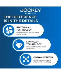 Jockey ActiveStretch Brief - 4 Pack