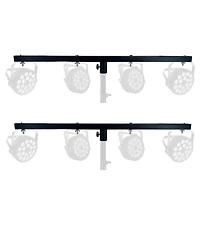 5 Core Dj Lighting T Bar 4 Party Light Extension 2Pc Crossbar Tbar 66lb Capacity