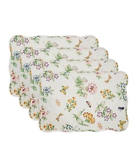 Lenox Butterfly Meadow 13" x 19" Quilted Placemat Set of 4