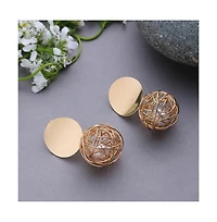 Sohi Wired-Orb Drop Earrings