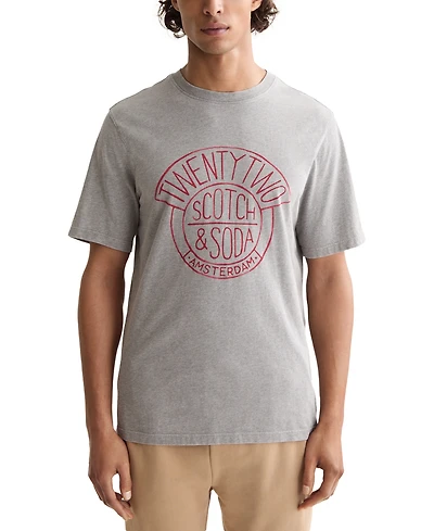Scotch & Soda Men's Logo Graphic T-Shirt