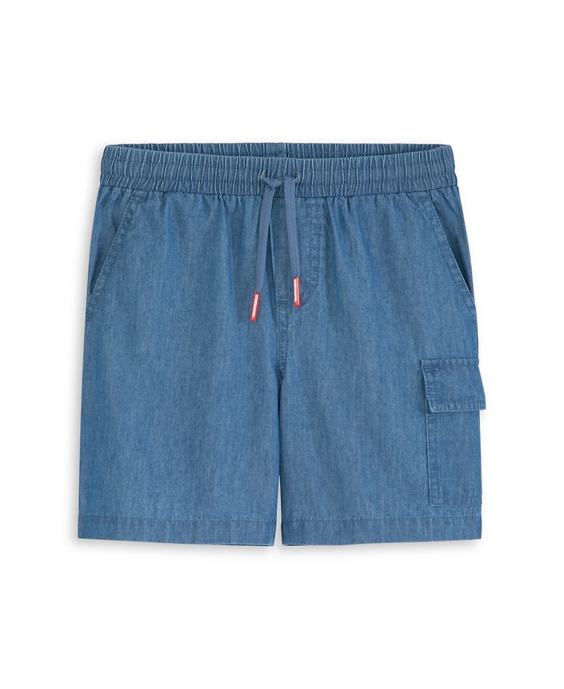 Scotch & Soda Little Boys 2-Piece Woven Shirt and Shorts Set