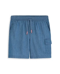 Scotch & Soda Little Boys 2-Piece Woven Shirt and Shorts Set