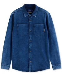 Scotch & Soda Men's Indigo Denim Shirt
