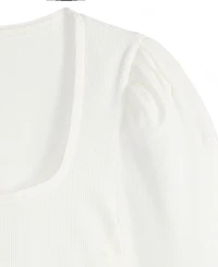 On 34th Women's Square-Neck Puff-Sleeve Top, Exclusively at Macy's