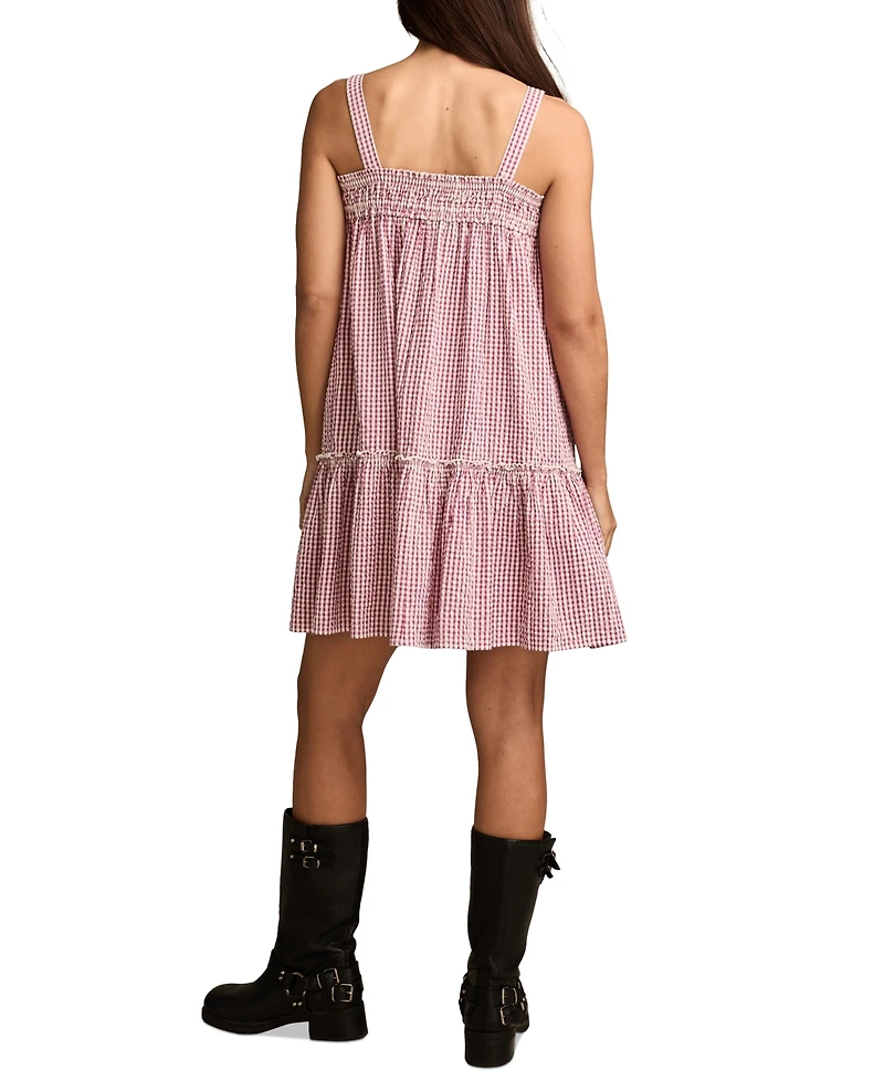 Lucky Brand Women's Easy Cotton Sleeveless Mini Day Dress