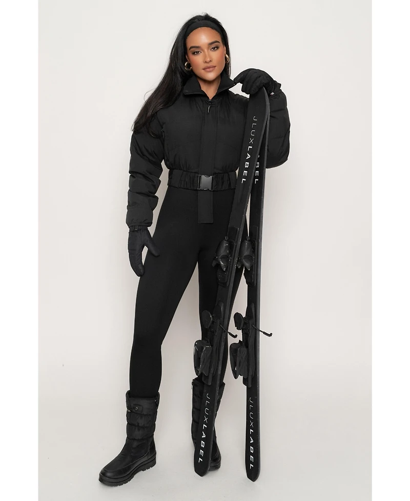 Jluxlabel Women's In Motion Nylon Jumpsuit