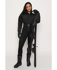 Jluxlabel Women's In Motion Nylon Jumpsuit