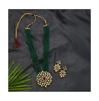Sohi Stone-Block Jewellery Set
