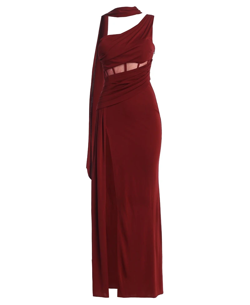 Jluxlabel Women's Naida Drape Maxi Dress