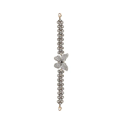 Sohi Crystal Butterfly Bracelet