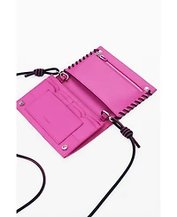 Desigual Women's Medium crossbody wallet with stitching