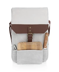 Legacy 2 Bottle Wine and Cheese Board Cooler Tote Bag Set