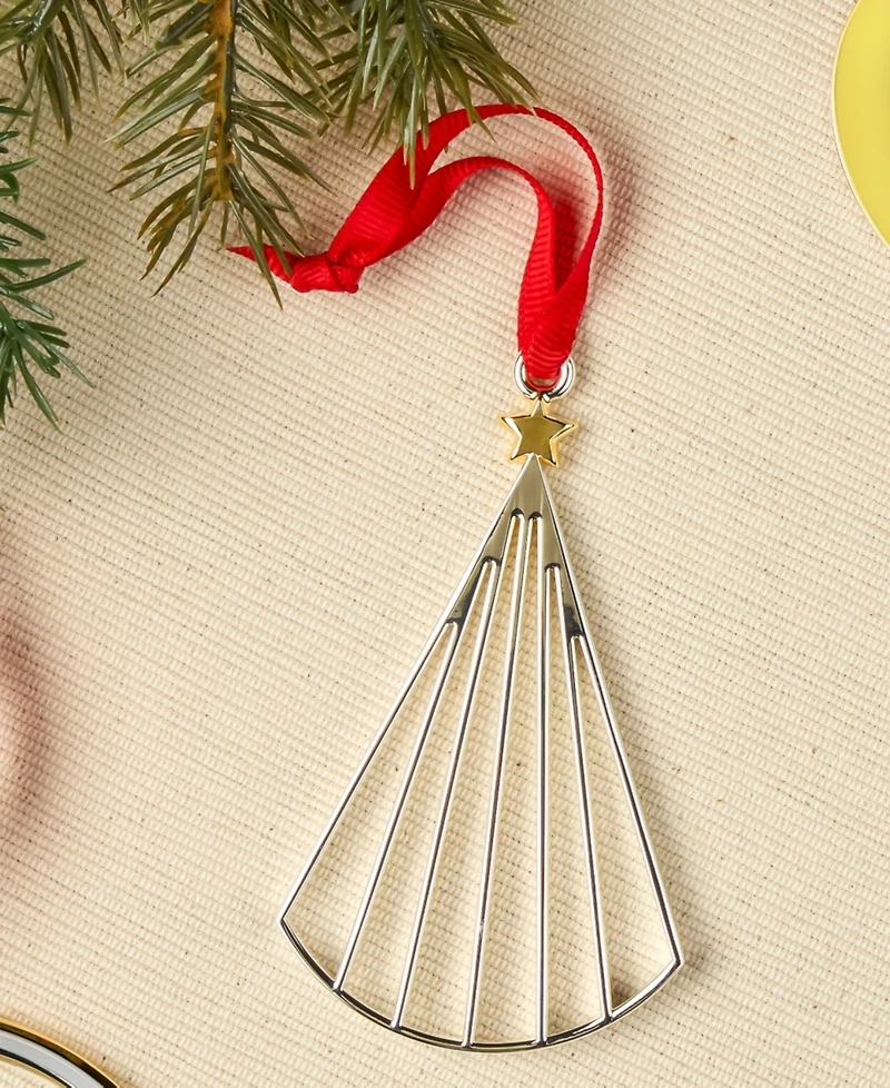 Nambe Umbrella Tree Ornament