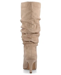 Journee Collection Women's Sonnet Pointed Toe Slouchy Dress Boots