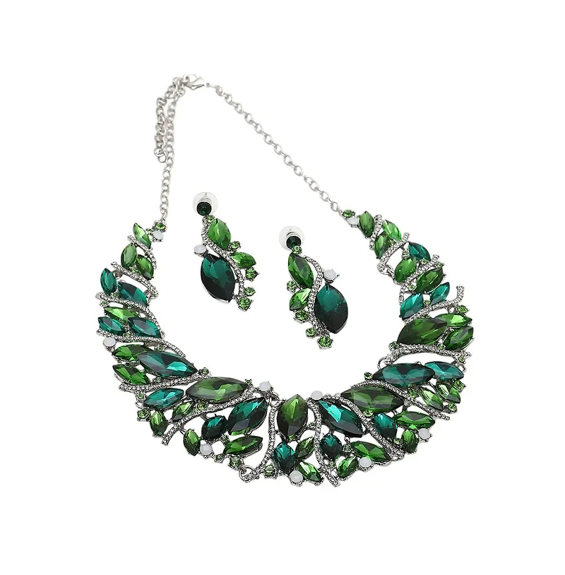 Sohi Rhinestones Jewellery Set