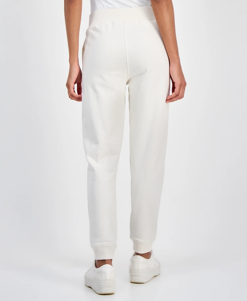 Boss Orange Women's Logo Ribbed-Trim Relaxed Sweatpants