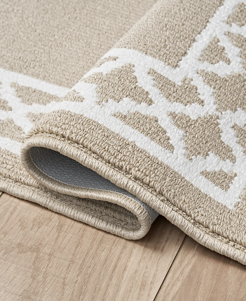Nautica Collin Trellis Border Tufted 2-Pc. Runner Rug Set