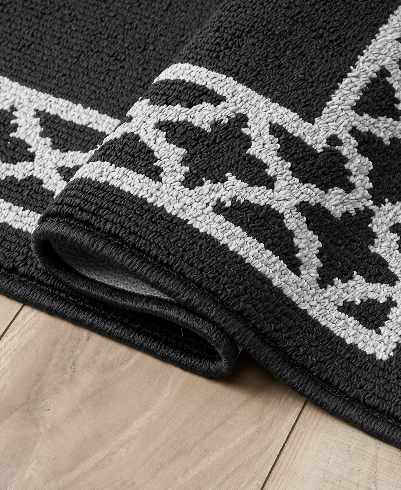 Nautica Collin Trellis Border Tufted 2-Pc. Runner Rug Set