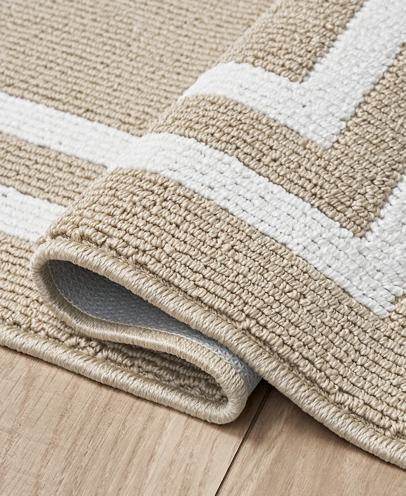 Nautica Double Line Border Tufted 2-Pc. Runner Rug Set