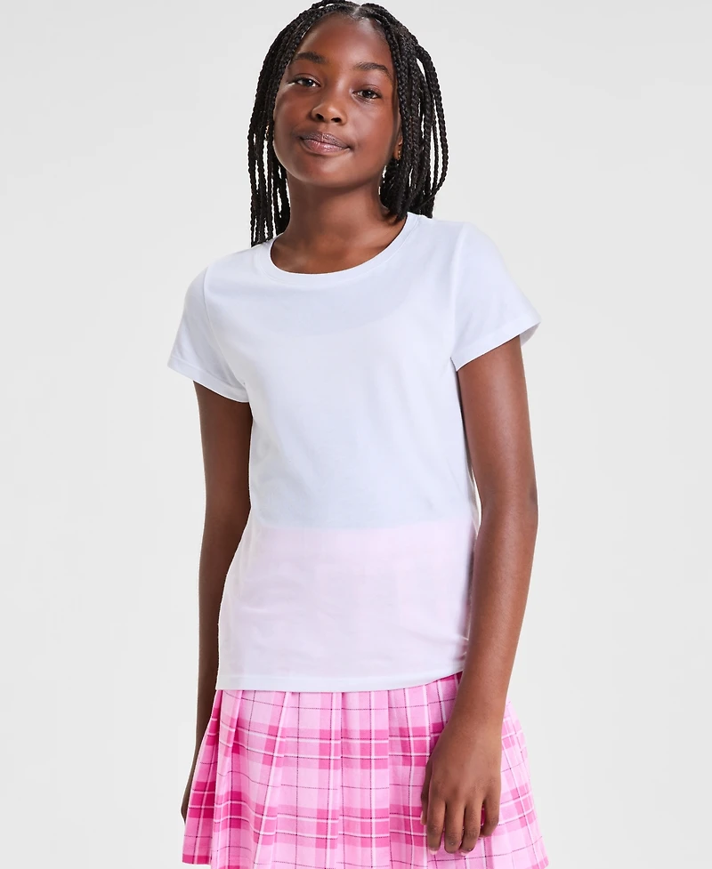 Epic Threads Little & Big Girls Core Crewneck T-Shirt, Created for Macy's