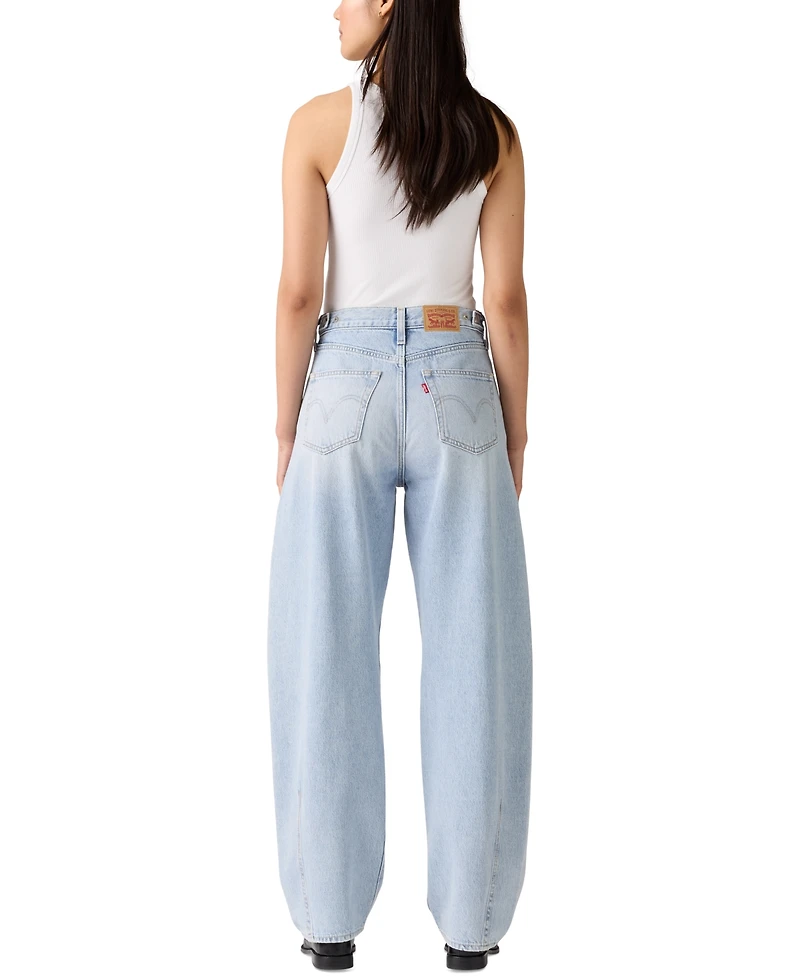 Levi's Women's Cinch High-Rise Barrel-Leg Jeans